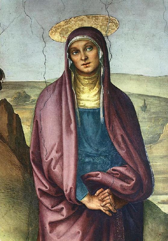 PERUGINO, Pietro The Pazzi Crucifixion (detail Sweden oil painting art